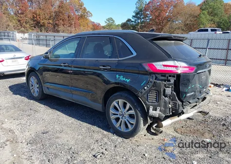 2019 Ford Edge Titanium from USA, damaged, VIN 2FMPK4K98KBB93684